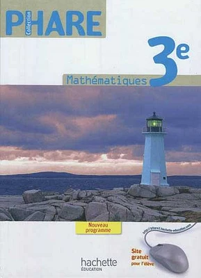 Mathématiques 3e: livre élève : grand format