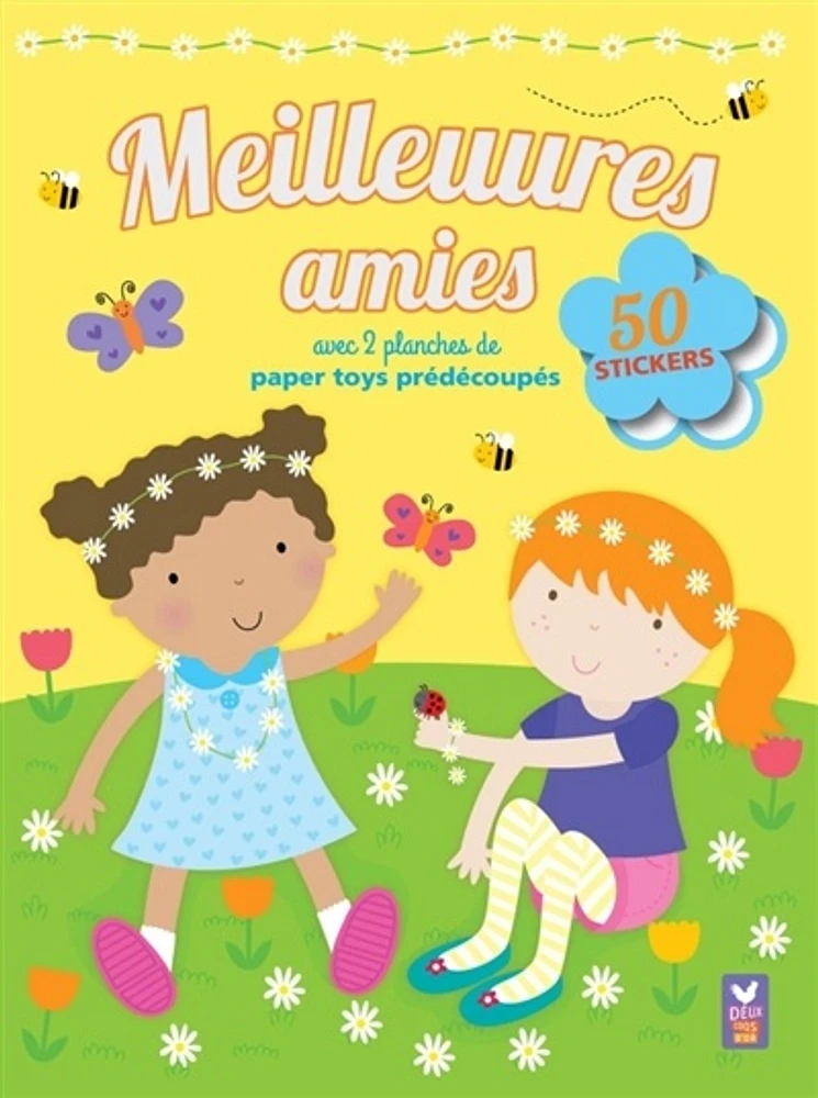 Meilleures amies: mes activités avec autocollants