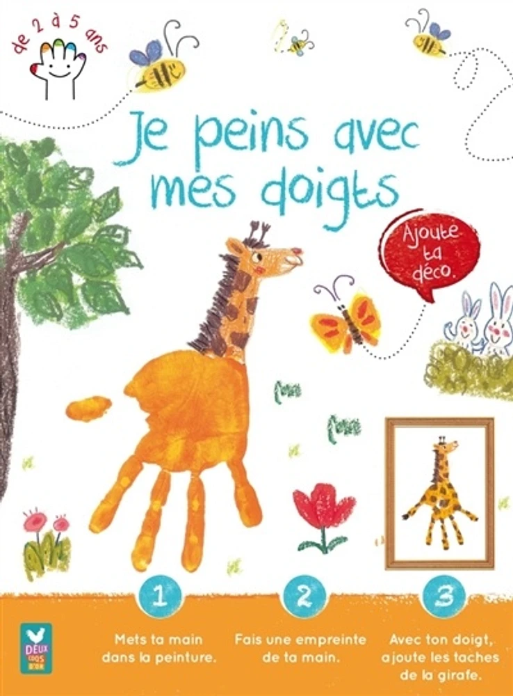 Je peins avec les doigts