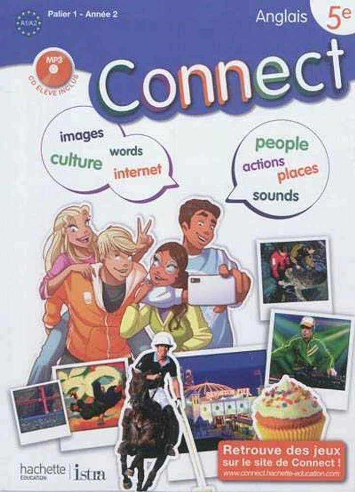 Connect, anglais 5e: palier 1, année 2