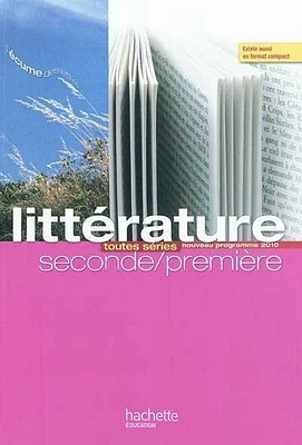 Littérature, 2de-1re toutes séries: grand format