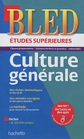 Bled Études supérieures: Culture générale