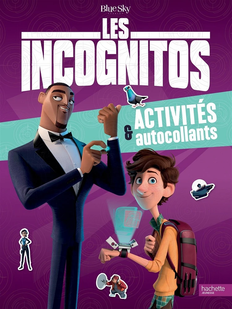 Les Incognitos : activités & autocollants