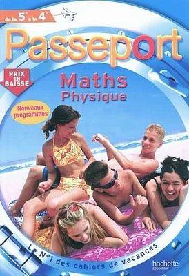 Passport math, physique, de la 5e à la 4e