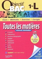 1re L, toutes les matières: cours, méthodes, exercices, corrigés