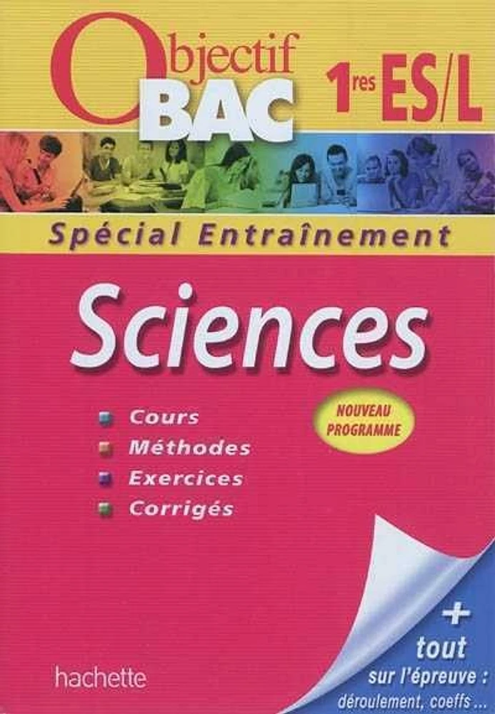 Sciences 1res ES, L: nouveau programme