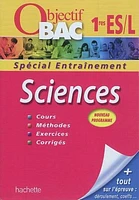 Sciences 1res ES, L: nouveau programme