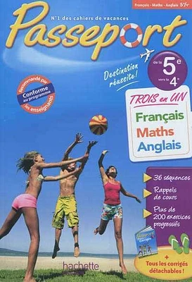 Passeport français, maths, anglais