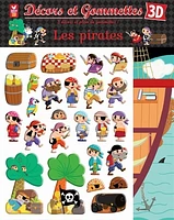 Décors et gommettes 3D: les pirates