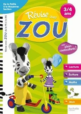 Révise avec Zou: de la petite à la moyenne section, 3-4 ans