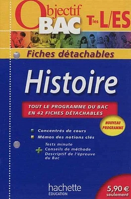 Histoire terminales L-ES: nouveau programme