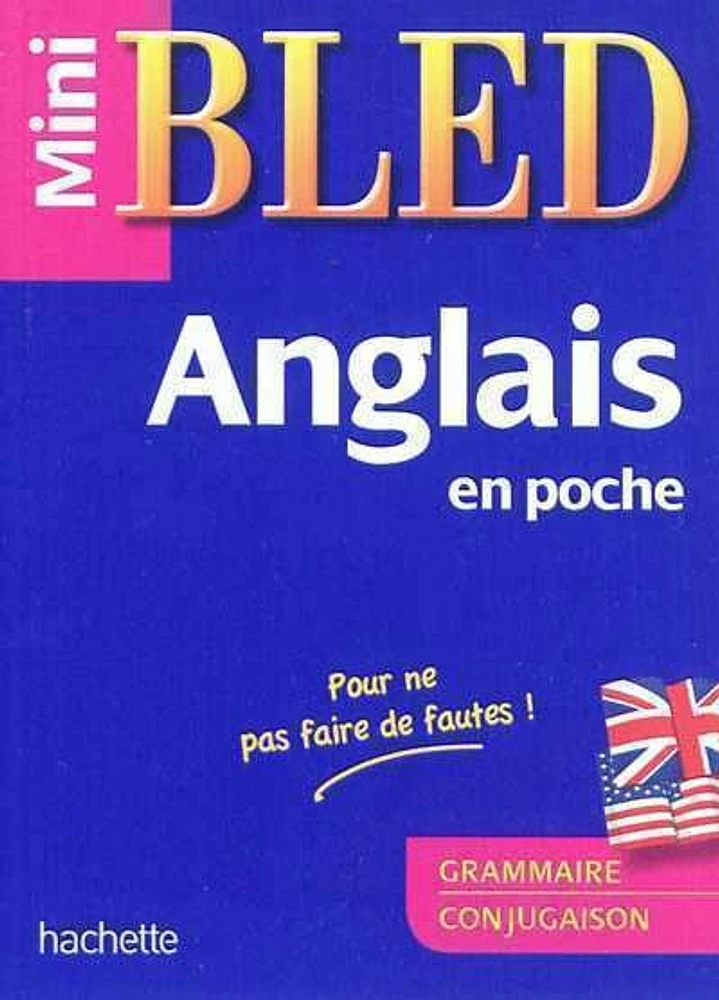 Anglais en poche: grammaire, conjugaison