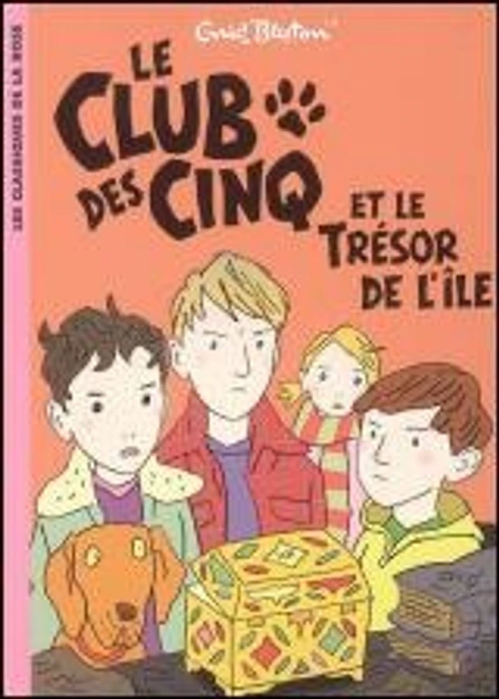 Le Club des Cinq et le trésor de l'île