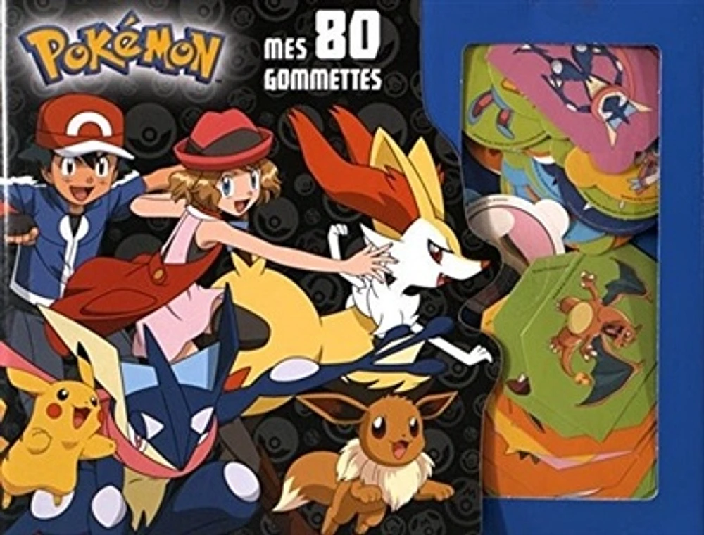 Pokemon : mes 80 gommettes