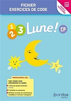 1, 2, 3 lune ! CP, fichier exercices de code : fiches à photocopier