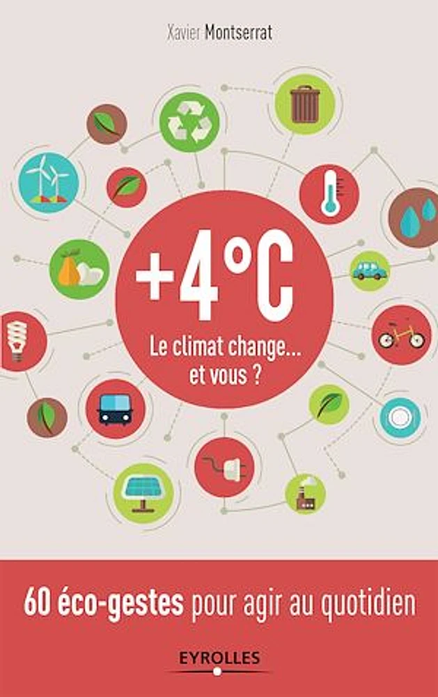+ 4°C, le climat change... et vous ? : 60 éco-gestes pour agir au quotidien