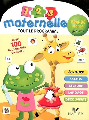 1, 2, 3 maternelle tout le programme