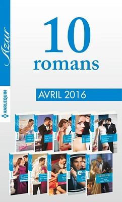 10 romans Azur (no3695 à 3704 - Avril 2016)