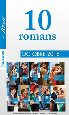 10 romans Azur (no3755 à 3764 - Octobre 2016)