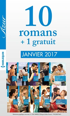 10 romans Azur + 1 gratuit (no3785 à 3794 - Janvier 2017)