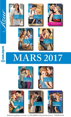 10 romans Azur + 1 gratuit (no3805 à 3814 - Mars 2017)