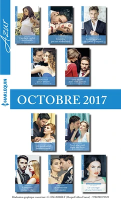 10 romans Azur (no3875 à 3884-Octobre 2017)