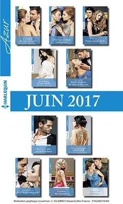 10 romans Azur + 1 gratuit (no3835 à 3844 - juin 2017)