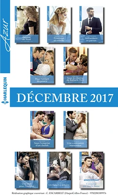 10 romans Azur (no3895 à 3904 - Décembre 2017)