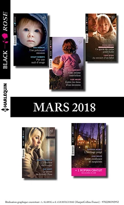10 romans Black Rose + 1 gratuit (no467 à 471 - Mars 2018)