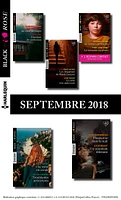 10 romans Black Rose + 1 gratuit (no 495 à 499 - Septembre 2018)