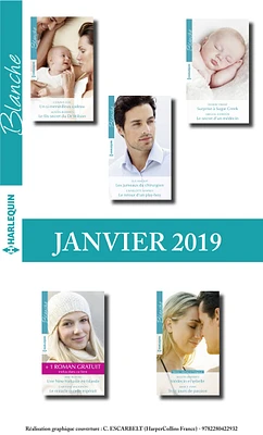 10 romans Blanche + 1 gratuit (n°1406 à 1410 - Janvier 2019)