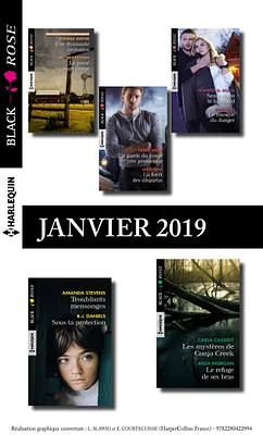 10 romans Black Rose (n°514 à 518 - Janvier 2019)