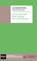 10 questions à Bernard Decomps : la validation des acquis de l'expérience