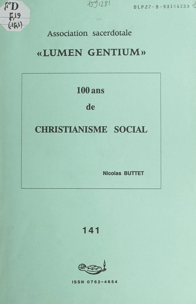 100 ans de christianisme social