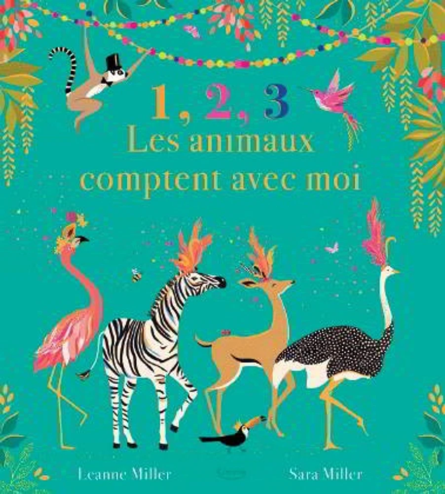 1, 2, 3 : les animaux comptent avec moi