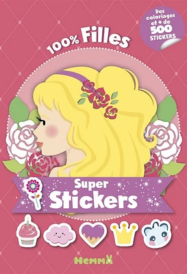 100 % filles : super stickers
