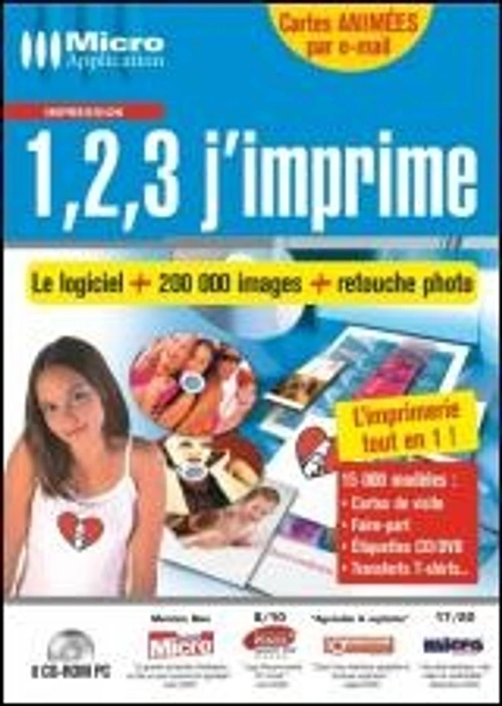 1, 2, 3 j'imprime