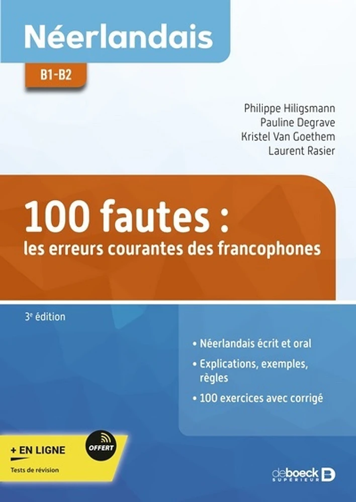 100 fautes : les erreurs courantes des francophones