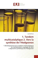 1. Tandem multicatalytique 2. Vers la synthèse de l'Hodgsonox : 1.Développement d'un tandem multicatalytique de méthylénation-couplage de Heck 2.Approche synthétiqu