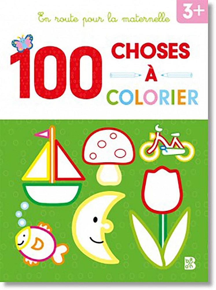 100 choses à colorier : 3 +