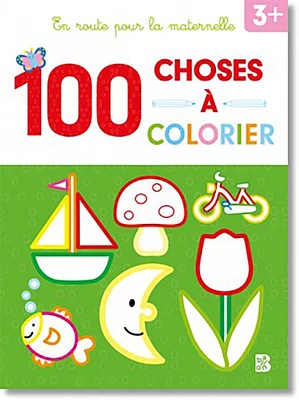100 choses à colorier : 3 +