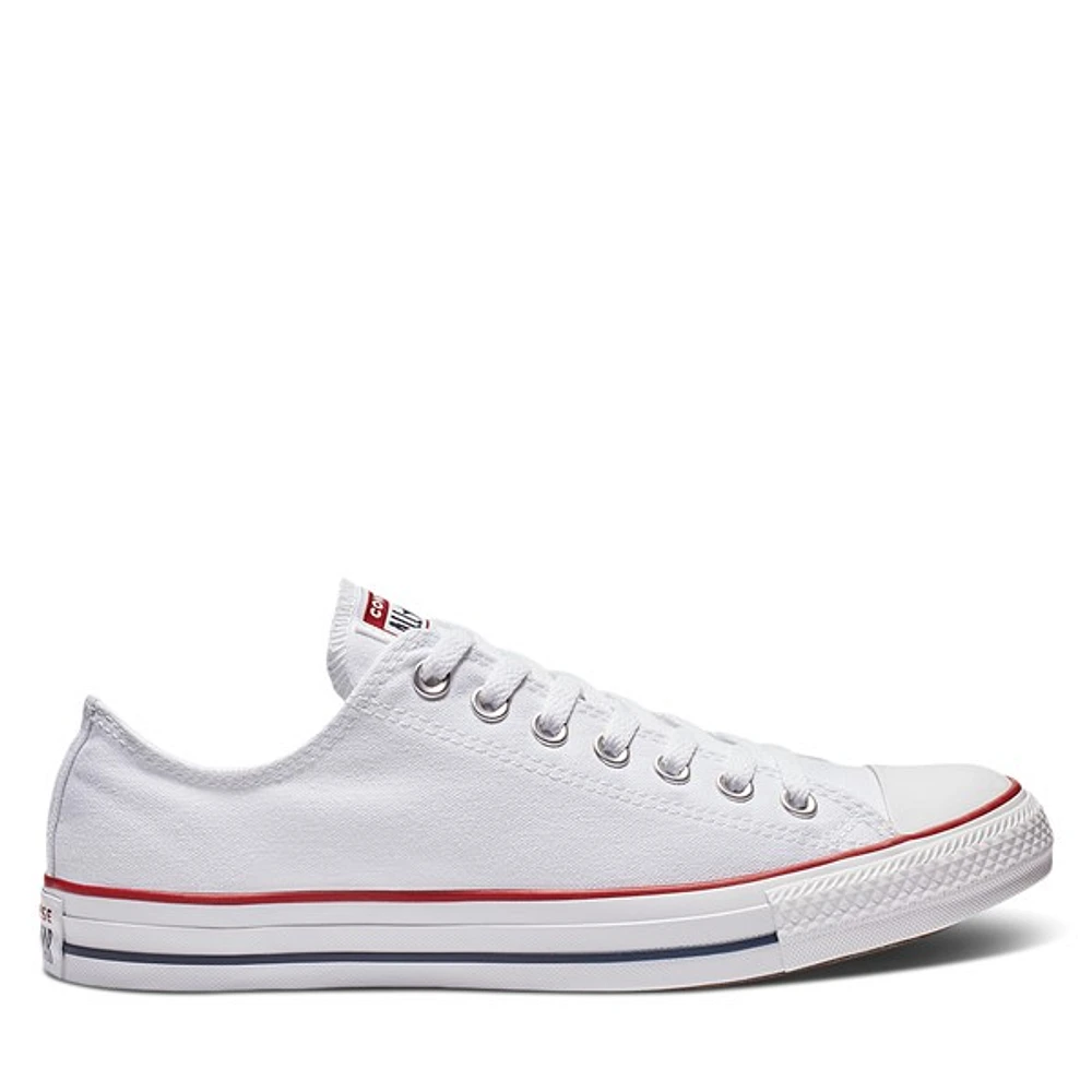 Converse Men's Chuck Taylor Classic Low Top Sneakers White, Canvas