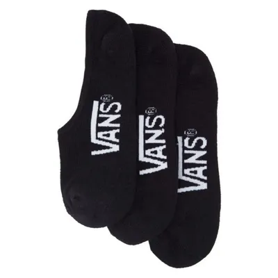 Vans Men's Classic Super No-Show Socks in Black, Nylon