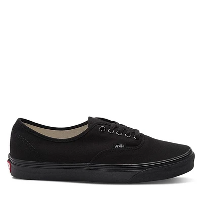 Vans Authentic Sneakers All Black, Womens / Mens Canvas