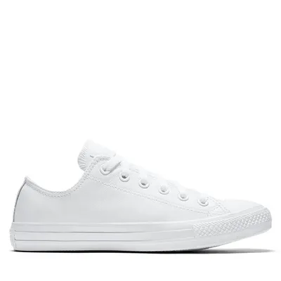 Converse Chuck Taylor All Star Mono Leather Sneakers White, Womens / Mens