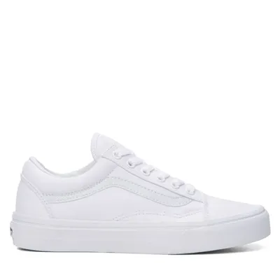 Baskets Old Skool blanches, taille - Vans | Little Burgundy Shoes