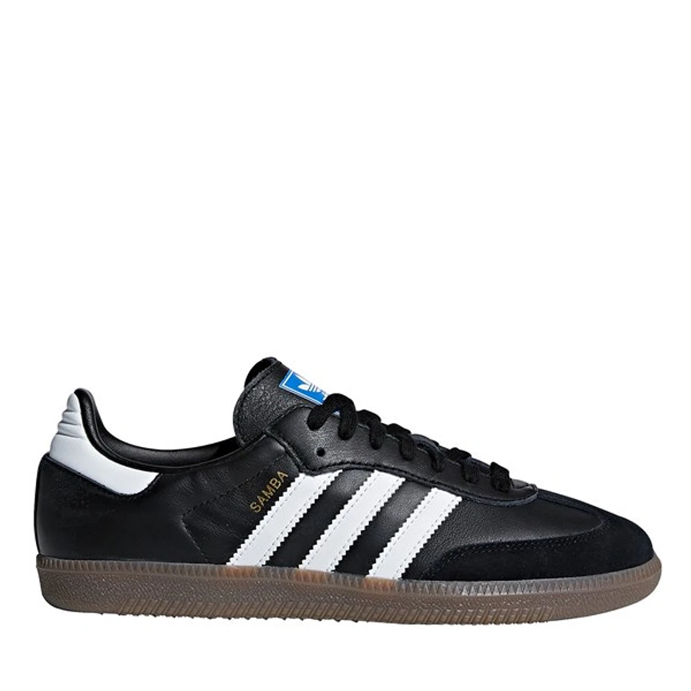 adidas Samba OG Sneakers Black White, Womens / Mens Leather