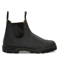 Bottes d'hiver 1478 doublées noir rustique, taille - Blundstone | Little Burgundy Shoes