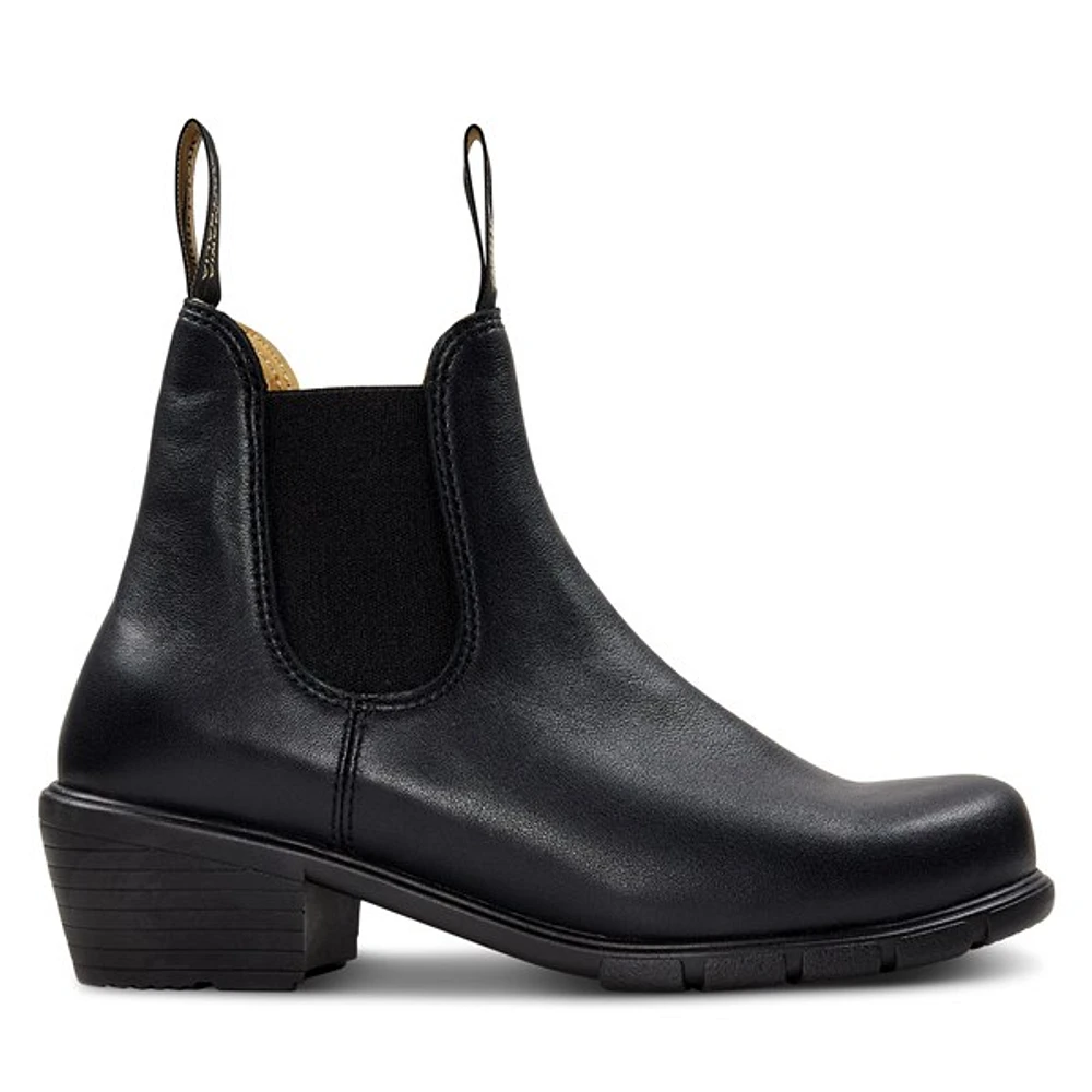 Blundstone 1671 Women's Series Heel Boots Black, Suede