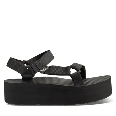 Teva Women's Universal Platform Sandals Black, Polyester